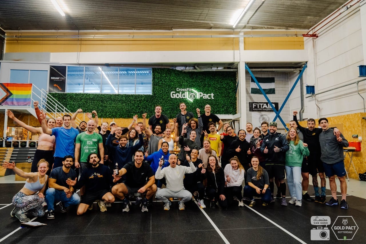 CrossFit Open at Gold Pact Saturday morning workout