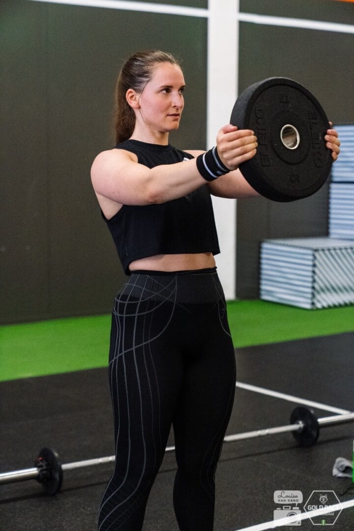 CrossFit athlete building Functional Strength in the gym